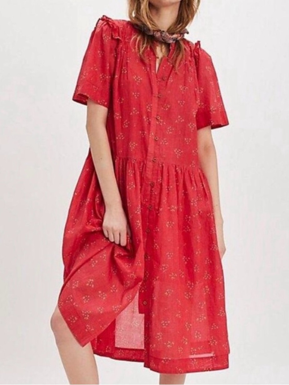 Free People Bella Mae Midi Dress - XS
